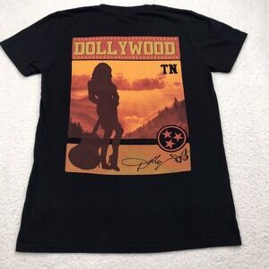 Dolly Parton Dollywood T-shirt Women XS Black Short Sleeve Country Music TN Gift